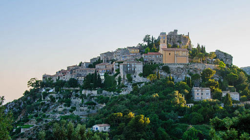 The medieval town of Eze