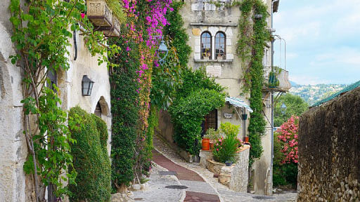 The charming village of Saint Paul de Vence
