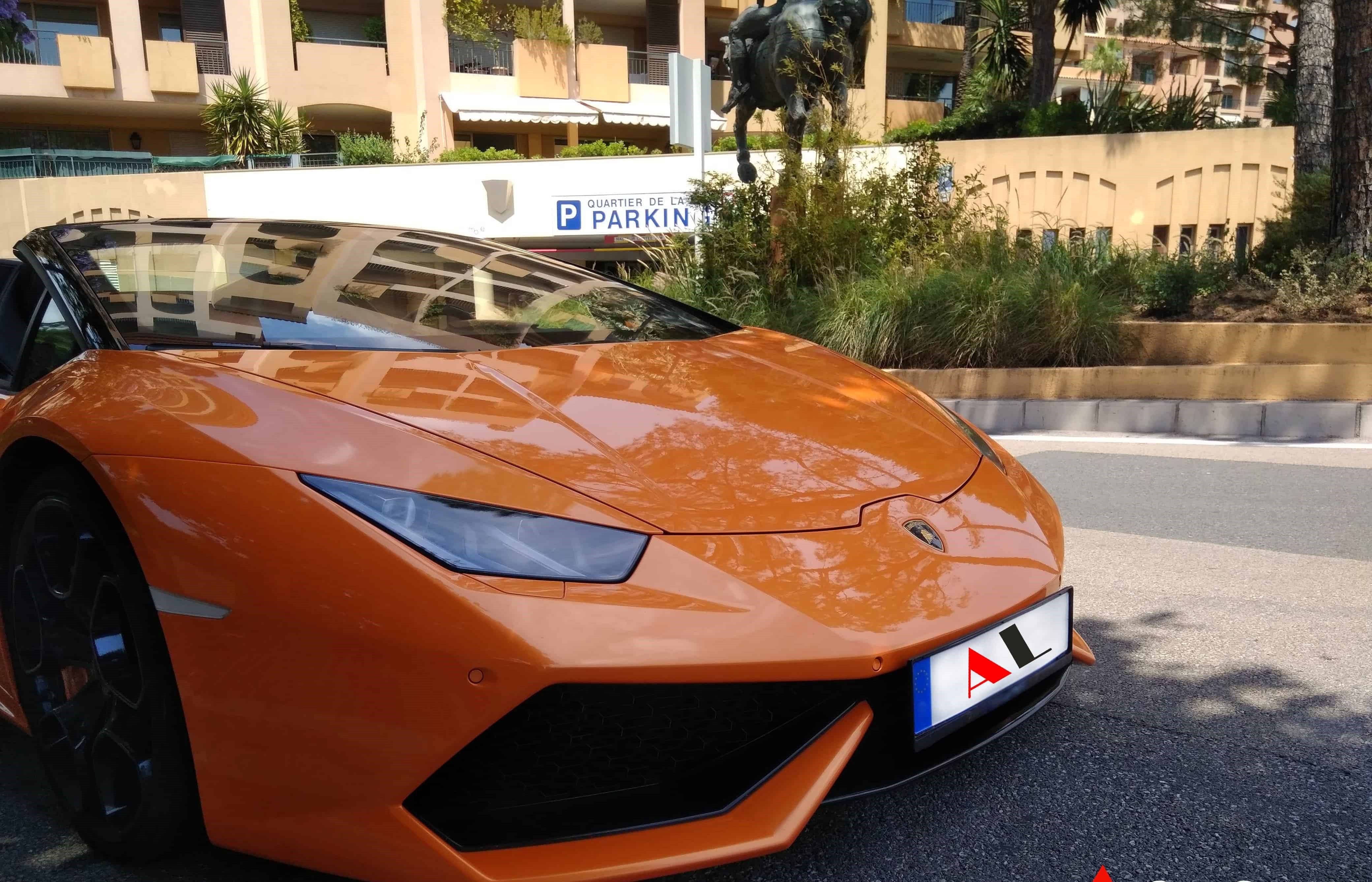 Coupe Lamborghini HURACAN PERFORMANTE SPIDER for rent in Monaco at the best  price • FranceRent